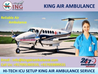 Choose Finest Air Ambulance Services in Ranchi and Bangalore