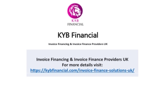 Invoice financing UK