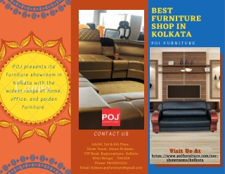 Best Furniture Shop in Kolkata