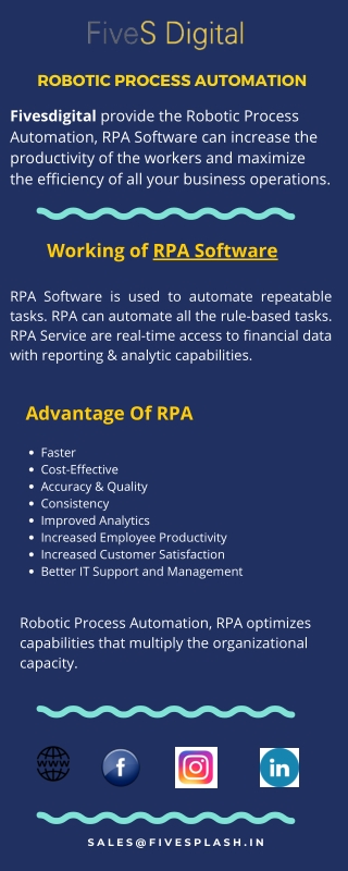 RPA Software - FiveSdigital