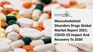Musculoskeletal Disorders Drugs Market Trends And Segments Forecast To 2025