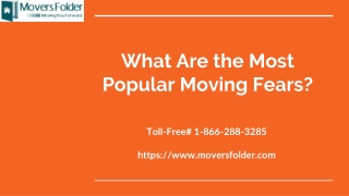 What Are the Most Popular Moving Fears?