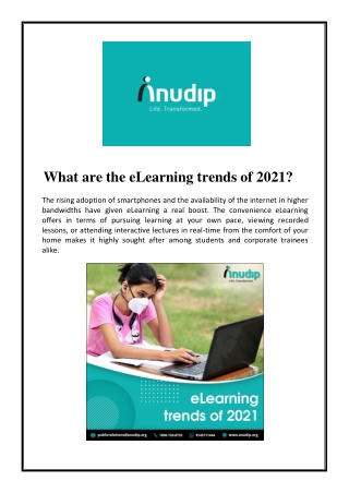 What are the eLearning trends of 2021?