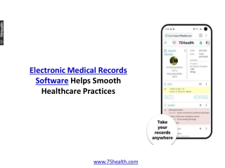 Electronic Medical Records Software Helps Smooth Healthcare Practices