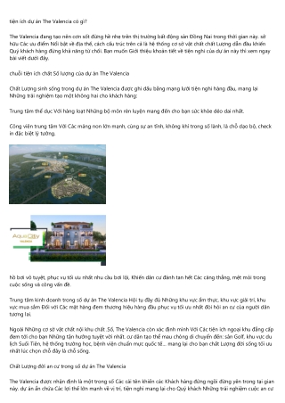 6 xu hướng phát triển dự án giống The Valencia trong tương lai