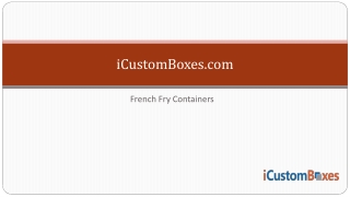 French Fry Boxes Wholesale Rate in USA