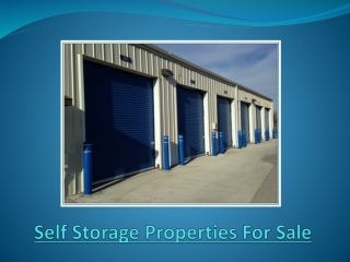 Self Storage Properties For Sale – Tips To Be Followed To Sell The Property For A Good Price