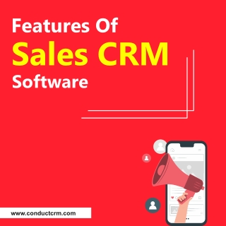 Features of Sales CRM Software