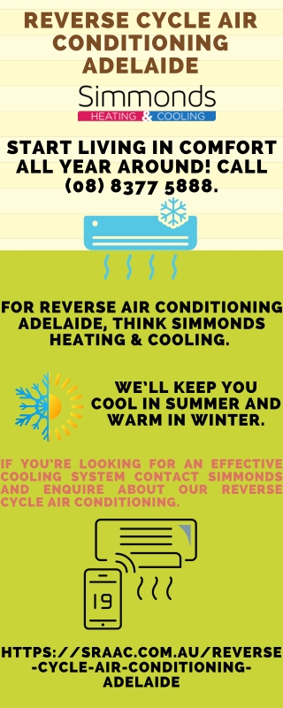 Reverse Cycle Air Conditioning Adelaide