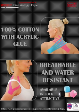 SISSEL® Kinesiology Tape from Pushpanjali medi India Pvt Ltd