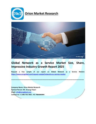 Network as a Service Market Research and Forecast 2019-2025