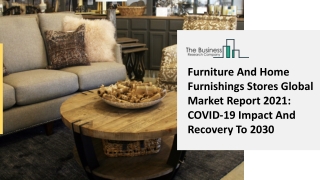 2021 Furniture And Home Furnishings Stores Market Size, Growth, Drivers, Trends And Forecast