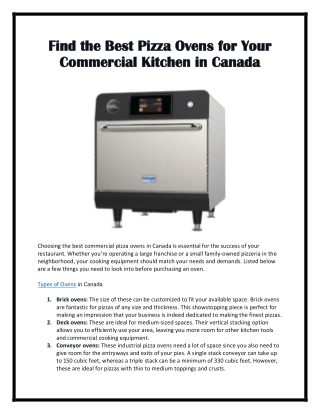 Restaurant Microwaves - Why You Should Have One?