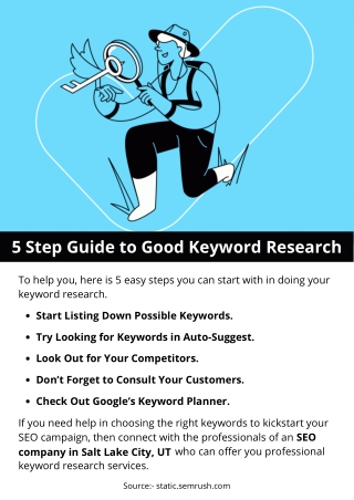 5 Step Guide to Good Keyword Research