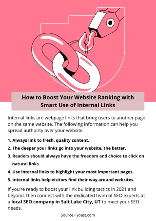 How to Boost Your Website Ranking with Smart Use of Internal Links