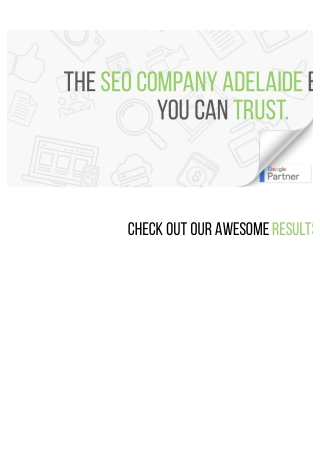 Seo Company Adelaide