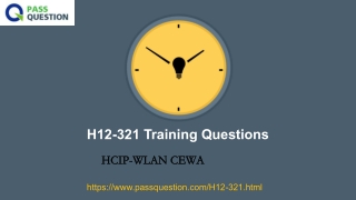 2021 HCIP-WLAN CEWA H12-321 Training Questions