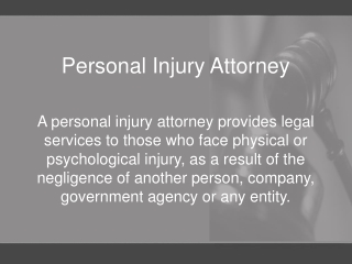 Personal Injury Attorney in Mississippi