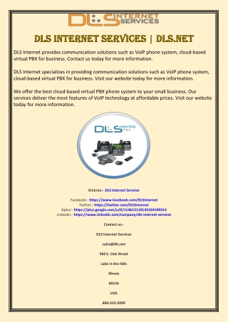 DLS Internet Services | dls.net