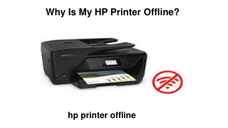 Why Is My HP Printer Offline?