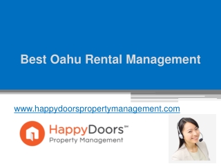 Best Oahu Rental Management - www.happydoorspropertymanagement.com