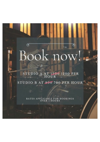 Gray Spark Audio Academy - Special Offers For Studio Bookings