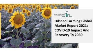 Oilseed Farming Market Size, Growth, Trends and Research Analysis by TBRC