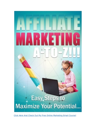 Affiliate Marketing A to Z