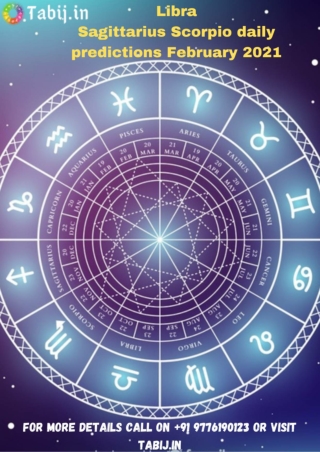 Libra Sagittarius Scorpio daily predictions February 2021