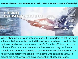 Prime Seller Leads Reviews - How Lead Generation Software Can Help Drive In Potential Leads Effectively?