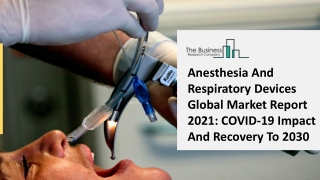 Anesthesia And Respiratory Devices Market Key Players, Growth Analysis 2021-2025