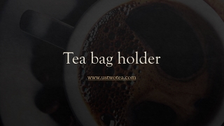 Tea bag holder | Handmade |