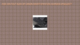 Fout E015-0001 oplossen op printers uit de Canon i-SENSYS MF-serie