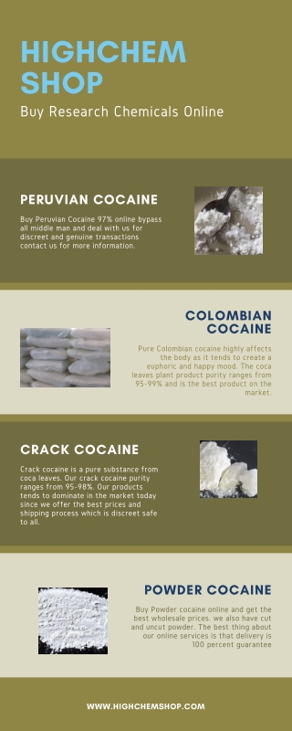 Buy Bolivian Cocaine Online from HighChem Shop