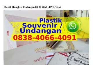 Plastik Bungkus Undangan 083840664091[WhatsApp]