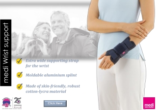 medi Wrist support | pushpanjali medi India Pvt Ltd