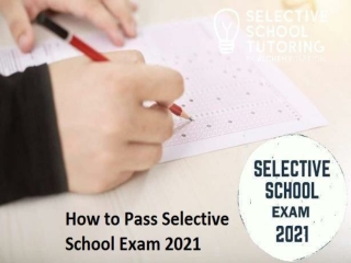 How to Pass Selective School Exam 2021