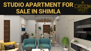 Studio apartment for sale in Shimla