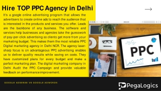 Hire TOP Digital Marketing Agency in Delhi | PegaLogics |