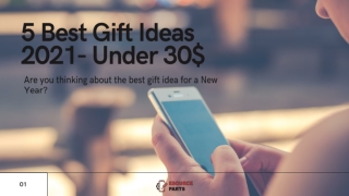 5 Best Gift Ideas 2021- Under 30$