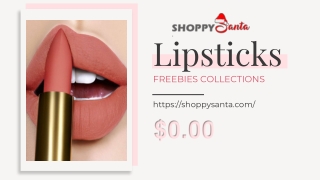 Waterproof Long Lasting Lipsticks Online at ShoppySanta