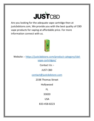 Buy exclusive vape cartridge & cbd products|justcbdstore.com