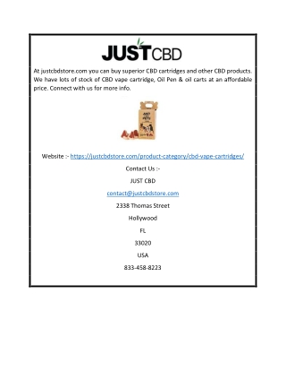 Buy exclusive cbd cartridges & products|justcbdstore.com