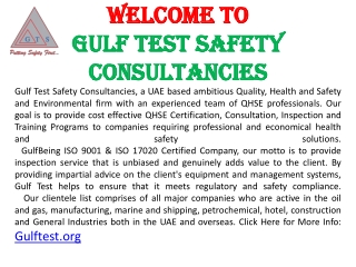 Safety Training Courses in Dubai