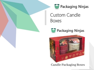 Custom Candle Boxes