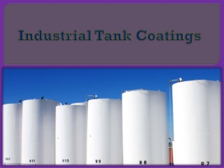 Industrial Tank Coatings