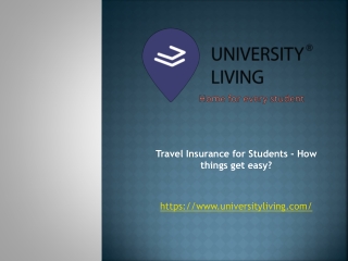 Travel Insurance for Students - How things get easy?