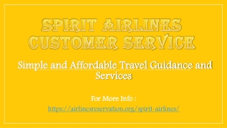 Spirit Airlines Customer Service For Any of Your Traveling Queries