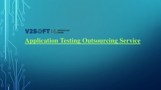 Application Testing Outsourcing | Application testing solutions