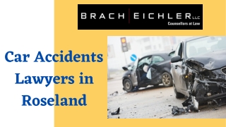 Car Accidents Lawyers in Roseland